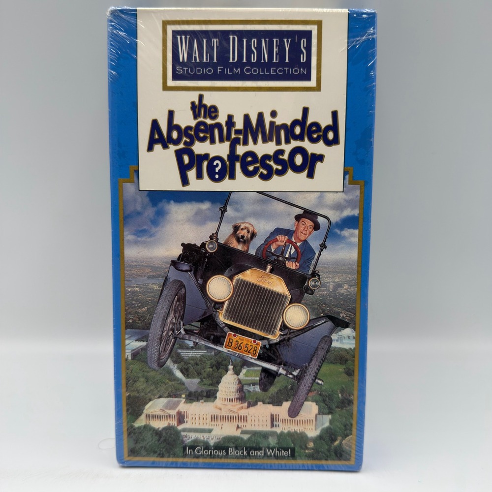 The Absent-Minded Professor VHS Walt Disney Studio Film Collection Sealed 028